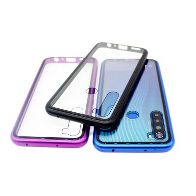 Magnetic Adsorption Metal Frame Back Tempered Glass Case for Xiaomi for Redmi Note 8 Pro 8A 8T K20 K30 for Mi CC9 Pro Note 10