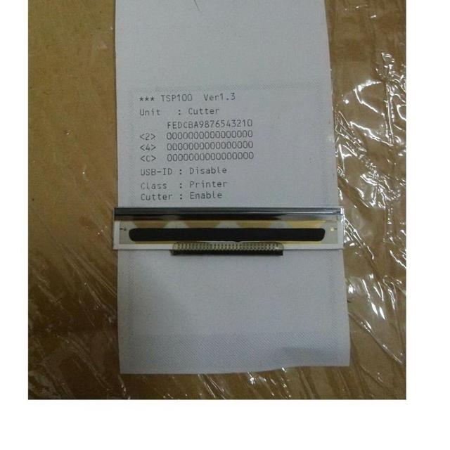 USED Thermal Print Head for STAR TSP-100 TSP-143 Receipt Printers Printer Parts Factory