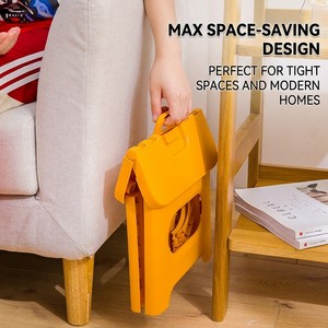 <span class=keywords><strong>Taburete</strong></span> Plegable Resistente, <span class=keywords><strong>Taburete</strong></span> de Plástico Grande para Adultos, Capacidad de 90 kg, Silla Plegable Antideslizante para Hogar, Cocina y Jardín - Product Image 3