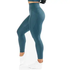 Oem Accepteren Ademend Push Up Scrunch Gym En Top Recycle Leggins Leverancier Uit China