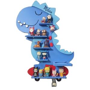 Cadres muraux à motifs animaliers pour garçons et filles Décoration pour enfants Boîte en bois Tony - Product Image 1