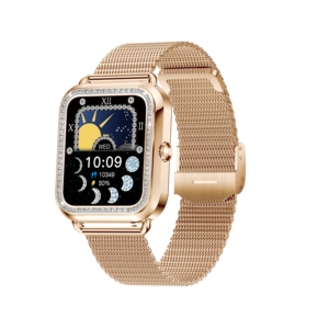 <span class=keywords><strong>I68</strong></span> Thông Minh Đồng Hồ 1.59Inch Màn Hình Vuông Bt Cuộc Gọi Theo Dõi Sức Khỏe IP67 Phụ Nữ Không Thấm Nước Thời Trang Smartwatch 2024 - Product Image 2