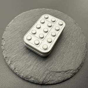 Slider anti-stress Infinite, jouet sensoriel en métal EDC à pousser et tirer, gadget de bureau pour adultes, <span class=keywords><strong>appareil</strong></span> portable sensoriel - Product Image 4