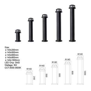 Lampe LED d'extérieur créative en aluminium, étanche IP65, alimentée en courant alternatif, pour villas, jardins et cours - Product Image 5