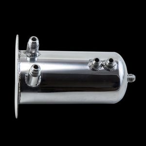 Radiateur en alliage d'aluminium Poyracing 2,5 L Swirl Pot AN8 AN10 universel pour voitures modifiées - Product Image 2