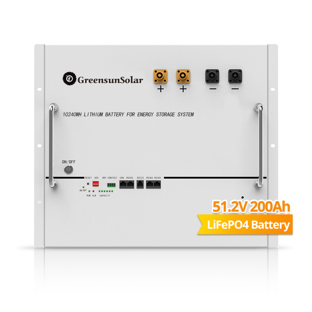 Lifepo4 Lithium Battery Rack 51.2v 200ah 10kwh Home Power Storage Solar Energy System Batteries 51.2 Volt Lifepo4 Battery