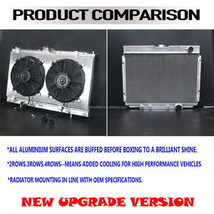 Radiateur en aluminium pour <span class=keywords><strong>SsanYong</strong></span> Rexston 2.7L 2002 - Radiateur - Product Image 2
