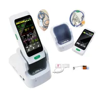 5 inç LCD evcil hayvan kliniği veteriner Hosptials veteriner Capnogram el yaşamsal belirtiler izleme cihazı monitörü Bluetooth