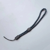 Dragonne de poignet réglable pour téléphone/appareil photo, en nylon léger avec clip sécurisé