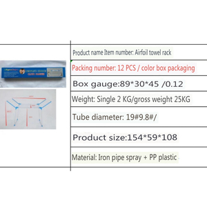 Grande Stendibiancheria Telescopico <span class=keywords><strong>Salvaspazio</strong></span>, Pieghevole, Staccabile, in Metallo, per Uso in <span class=keywords><strong>Bagno</strong></span> - Product Image 5
