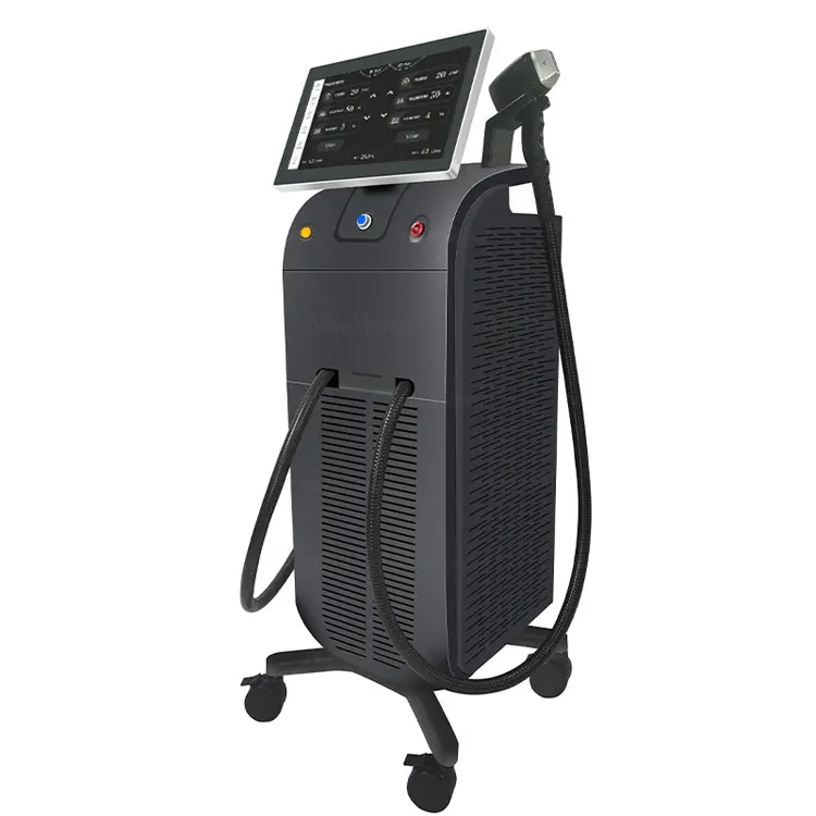 Beauty Clinic Hot Sale Medical 1200w 1800w Diode Laser Ice Platinum 755 808 1064 Titanium Hair Removal Machine