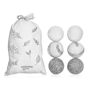 Wool Dryer Balls Smart Sheep XL Premium Natural <b>Fabric</b> <b>Softener</b> Award-Winning - Wool Balls Replaces Dryer <b>Sheets</b> - Product Image 2