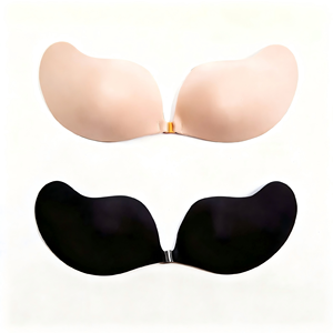 <strong>Nipple</strong> Cover Invisible Mango <strong>Shape</strong> Push up Self Adhesive Strapless Backless Sticky Shaped Sustainable Silicone Bra - Product Image 1