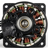 Moteur Brushless FPV Résistant aux Intempéries Extérieures (Poussière et Eau) 1350KV 1750KV 4S 6S Pièces Détachées pour Drone Freestyle de 5 Pouces