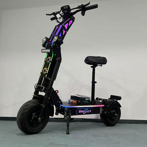 Scooter Eléctrico Plegable con Asiento, Motor sin Escobillas de 10000W, Batería de Litio de 72V 35Ah, 13 Pulgadas, con Luz RGB, Buena Calidad, desde Almacén en EE. UU. - Product Image 1
