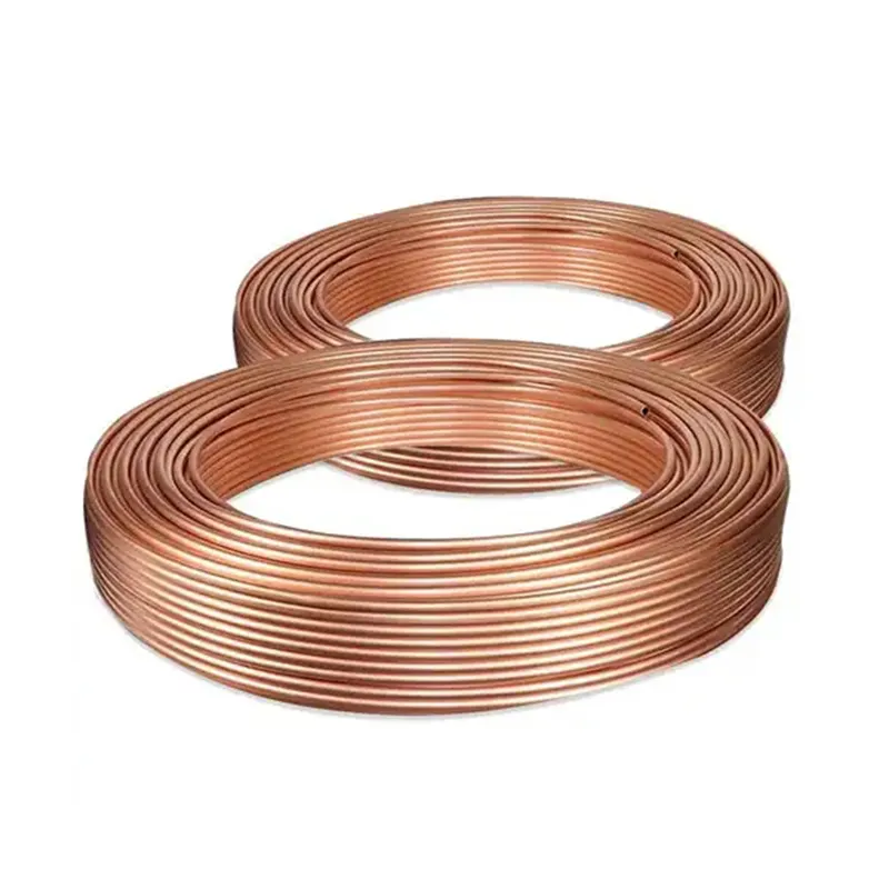 China Supplier Copper Pipe AC C12200 Astm b280 Soft Drawn C70600 C71500 Seamless Brass Water Tubing