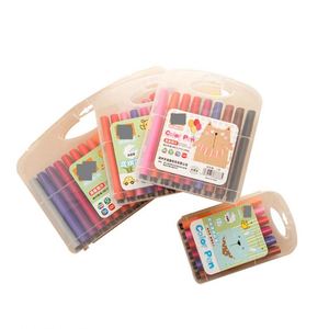 Marcadores de Acuarela Triangulares Lavables con Logotipo Personalizado, Producción y Procesamiento, Fabricantes de Marcadores de Color de Marca, Bolígrafos para Arte y Pintura - Product Image 1