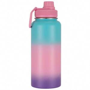 กระติกน้ำสุญญากาศทำจากโลหะสแตนเลสขวดน้ำเก็บความร้อนขนาดใหญ่32ออนซ์กระติกน้ำเดินทางไปยิมกีฬา - Product Image 5