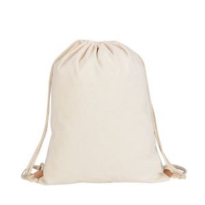 Sac de voyage en toile de coton recyclé personnalisé, sac à chaussures, sac à cordon, sac de sport, sac à cordon pour la gym avec logo - Product Image 3