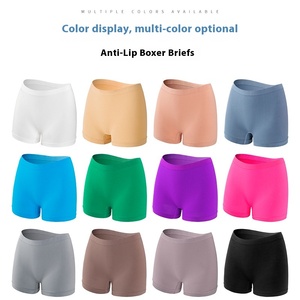 Culottes personalizados de seguridad <span class=keywords><strong>sin</strong></span> costuras para mujer, bóxer de talla grande para mujer, ropa interior de punto al por mayor, pantalones cortos para - Product Image 2