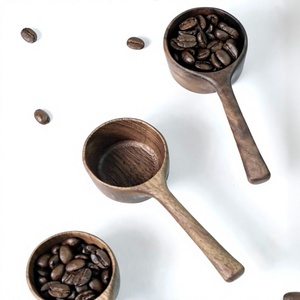 Cuillère doseuse à café en bois écologique avec une capacité de 10 ml/20 ml/30 ml, cuillère en bois naturel pour poudre de café et sucre - Product Image 3