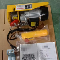 100% moteur en cuivre 220V 60HZ 1phase Mini palan électrique à câble PA1000KG12M 20M 30M