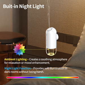 Diffusore di Aromi Smart per Casa di Piccole Dimensioni, Diffusore Elettrico a Nebulizzazione Fredda con Sensore Luminoso e Presa a Muro - Product Image 3