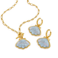 Collier Gaovo de luxe haut de gamme en acier inoxydable avec zircon, plaqué laiton, accessoires de niche pour la vie quotidienne, bijoux unisexes