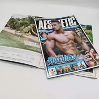 Stampa di riviste sexy per adulti personalizzata a buon mercato, servizio di stampa di riviste di moda
