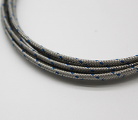 Edelstahl-Metallabschirmungskabel 4mm 5mm 6mm 14mm Lochringkopf K E J Thermoelement Temperatursensor OEM SENRUIKE