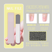 Mini lime à ongles personnalisée Loge Boomerang Lime à ongles en gel Logo personnalisé Lime à ongles