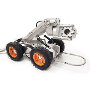 500m 4mgp IP68 không thấm nước CCTV PTZ cống thoát nước <span class=keywords><strong>Robot</strong></span> máy ảnh với nâng điện - Product Image 6