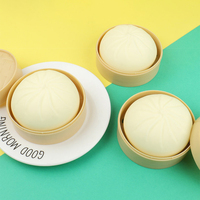 Jouets anti-stress en forme de petits pains colorés et mignons, à rebond lent, en gros