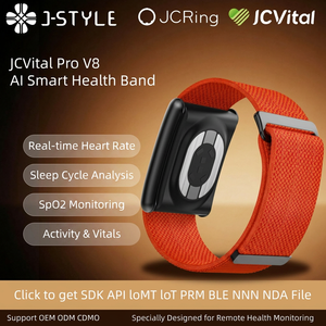 Montre <span class=keywords><strong>de</strong></span> sport haute performance JCVital V8 SDK APL OEM ODM avec bracelet, moniteur d'entraînement dynamique par intervalles <span class=keywords><strong>de</strong></span> fréquence cardiaque, certifiée CE FCC RoHS - Product Image 1