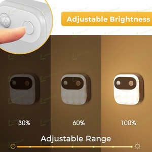 Lohas Cảm Biến Chuyển Động 6/15/30lm Có Thể Sạc Lại Ánh Sáng Ban Đêm Tủ Quần Áo Từ Phong Cách Dễ Thương LED Cảm Biến Chuyển Động Ánh Sáng Ban Đêm Cho Trẻ Em - Product Image 2