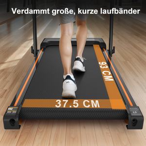2-in-1 klappbares Laufpad Laufband Elektrische Heim fitness mit LED-Anzeige zum Gehen und Joggen für den Schreibtisch gebrauch - Product Image 3