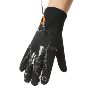 <span class=keywords><strong>Gants</strong></span> thermiques <span class=keywords><strong>pour</strong></span> la course à pied et la randonnée en plein air, coupe-vent et imperméables, à doigts complets, antidérapants, compatibles avec les écrans tactiles, <span class=keywords><strong>pour</strong></span> le cyclisme - Product Image 6