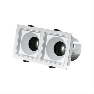 Spot LED <span class=keywords><strong>d</strong></span>'intérieur IP20, luminaires de plafond 12W, 15W, 20W, 2*12W, 2*15W, 2*20W, anti-éblouissement COB : Salon, Bureau, Entreprise, Hôtel - Product Image 2