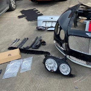 Per <span class=keywords><strong>Bentley</strong></span> Flying Spur <span class=keywords><strong>Continental</strong></span> GT vecchio modello nuovo aggiornamento del gruppo anteriore posteriore Surround fari parafanghi traino - Product Image 4