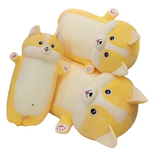Grazioso Corgi Set di cuscini in peluche, morbide bambole di peluche di diverse dimensioni - Product Image 1