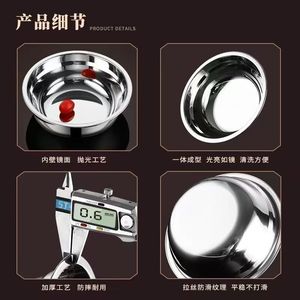 Tazón de Sopa de Acero Inoxidable Xinrong de 14cm, 16cm, 18cm, 20cm y 22cm, Apto para Lavavajillas, para Uso Doméstico en la Cocina - Product Image 5
