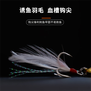 Señuelo de pesca de metal tipo cuchara plana con vibración y lentejuelas para pesca en agua dulce y pesca de fondo - Product Image 4