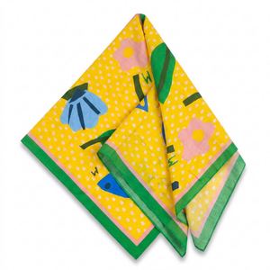 Custom Sporty <b>Square</b> <b>Scarf</b> Colorful Personalized Bandana Hair Wrap Premium Unisex Four Seasons Head Neck <b>Scarf</b> Bulk Promotional - Product Image 5