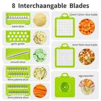 Hete Verkopende Keuken Multi 13 In 1 Handmatige Mandoline Fruit Groentesnijder Ui Dicer Vegetarische Snijmachine Groente Chopper