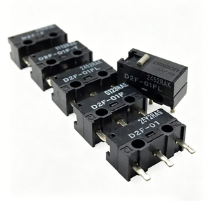 Nouveau micro-interrupteur d'origine D2F-01L, interrupteur <span class=keywords><strong>de</strong></span> fin <span class=keywords><strong>de</strong></span> course, interrupteur DIP à montage, bouton poussoir pour réparation <span class=keywords><strong>de</strong></span> souris et <span class=keywords><strong>de</strong></span> clavier - Product Image 4