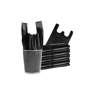 Huamaohengchun Bolsas de Basura Negras Pequeñas con Asa, Portátiles y Duraderas para Oficina, Cocina, Dormitorio, 36x60cm - Product Image 1