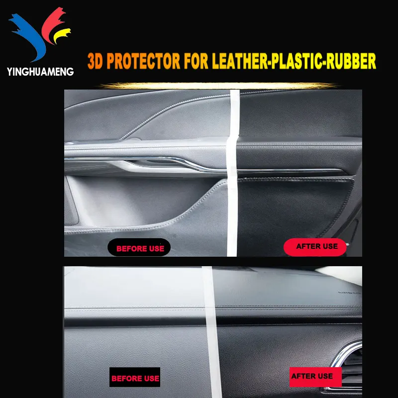 OEM plastik restoraan mobil detail Semir kulit untuk Interior mobil lapisan kimia pelindung dasbor