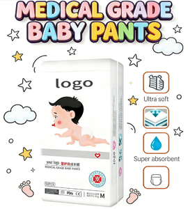 Pañales Desechables <span class=keywords><strong>para</strong></span> Bebés de Alta Calidad, Marca Privada OEM, Venta al Por Mayor, Todos los Tamaños, Muestra Gratis - Product Image 1