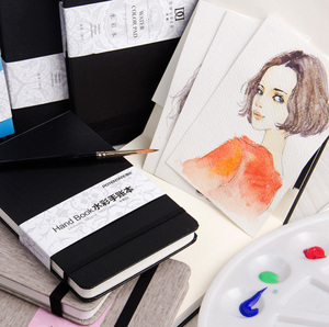 Potentate 300gsm 24 Sheets Màu Nước Pad Phác Thảo Văn Phòng Phẩm Máy Tính Xách Tay Cho Đánh Dấu Phác Thảo Nguồn Cung Cấp Sơn Giấy Cho Vẽ - Product Image 6