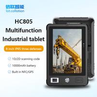 EO8 8 8 nnch eeeeader 5G ARD nnndroid 15 gged ugged abablet con estampado de huella dactilar Rugged Tablet
